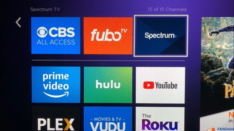spectrum tv app channels listing
