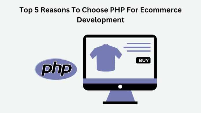 Top 5 Reasons To Choose PHP For Ecommerce Development