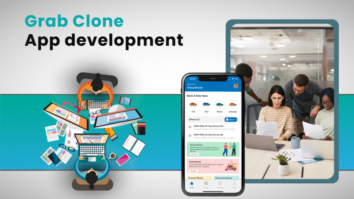 grab clone app development